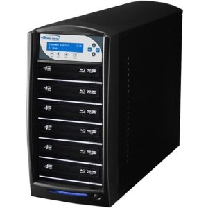 SHARKBLU BLU-RAY BDXL DVD CD USB 1:6 TOWER DUPLICATOR COPIER HDD