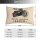 thumbnail image 2 of Balery Let The Adventure Begin Funda de Cojín Estampada, Regalos para Mujeres, Regalos de Amor para Ella, Regalos para Novia o Esposa, Funda de Almohada-20"x30", 2 of 6