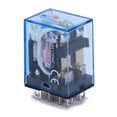 thumbnail image 2 of 10A 240VAC / 10A 28V DC Coil DPDT de potencia electromagnética LY2NJ 8 Pines Cola Relé de potencia, 2 of 8
