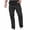 Black, variant on RYRJJ Men's Cargo Pants Cotton Ripstop Hiking Work Pants Comfort Casual Outdoor Trousers with Multi Pockets(Army Green,XL)