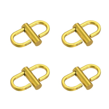 

Uxcell Adjustable Metal Buckles for Chain Strap 4Pack 22x10mm Chain Shortener Yellow