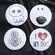 thumbnail image 4 of Colorido I Love My Dog Cat Tinplate Pin Divertido Slow Vibe Turtle Puppy Broche Insignias Solapa Dibujos Animados Animal Insignia Feminista Joyería Regalo Niños Amigo, 4 of 4