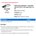 thumbnail image 2 of Right Exhaust Manifold - Compatible with 2010 Ford F-350 Super Duty 5.4L V8, 2 of 2