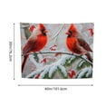 thumbnail image 3 of cardinals branch snow Wall Hanging, 100% Polyester for Living Room Bedroom Dorm Decoration, Tapestry and wall decoration for decorative wall hanging, decorative bedroom, living room decoration, 3 of 6