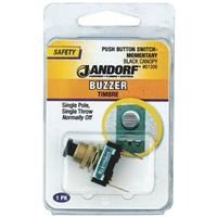 PUSH SWITCH SPST BLK2TER