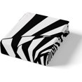 thumbnail image 4 of Negro Blanco Funda Nórdica para Niños,Niñas Geometría abstracta Funda Nórdica Full, 4 of 6