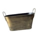 thumbnail image 4 of Cubo de Cenizas de Leña con Asas Resistentes Portador de Madera para Chimenea Almacenaje de Herramientas Recipiente de Metal Multifuncional Adecuado P, 4 of 9