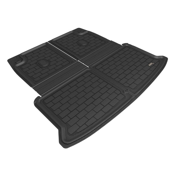 3D Maxpider 2024-2026 Fits Lexus Tx Kagu Black Foldable Cargo Liner 3rd Rows Electric Cargo Liner M1LX0921309