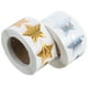 thumbnail image 2 of 2 rollos de pegatinas estrellas pegatinas de estrellas autoadhesivas calcomanías de estrellas decorativas pegatinas de regalo, 2 of 6