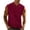 Red, variant on Men’s Button Down Solid Color Summer Tank Top Sleeveless Wide Shoulder Slim Fit