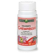 Spring Valley Children's Chewable Vitamin Complete Formula 60-Count