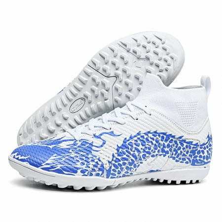 

Men Kids Fashion Soccer Shoes Cleats Team Sports Training TF/FG Turf Lightweight Breathable Anti-slip Football Shoes Outdoor