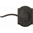 thumbnail image 3 of Schlage Fc21-Pen-Cam Custom Pennant Passage Or Privacy Door Lever Set - Bronze, 3 of 7