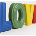 thumbnail image 2 of Set de Letras de Cerámica "LOVE" 4 piezas - LOVE - Crown Baccara, 2 of 4