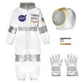 thumbnail image 1 of Boys Astronaut Space Suit Outfit Set for Kids Holiday Party Dress Up, 1 of 2
