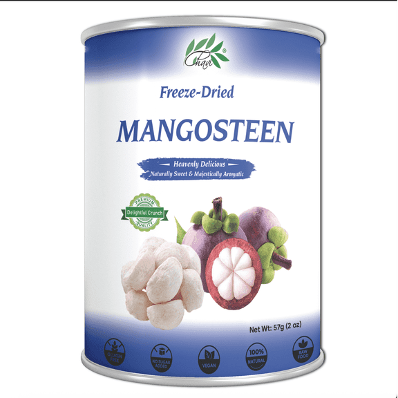 CHAVI Freeze-Dried Mangosteen - No Added Sugars or Preservatives - Non-GMO, Vegan, Gluten-Free
