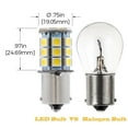 thumbnail image 5 of SHENKENUO SUPER BRIGHT LED light bulbs For Deere GT225 GT235 GT242 GT245 GT262,6000k White,Pack of 2, 5 of 13