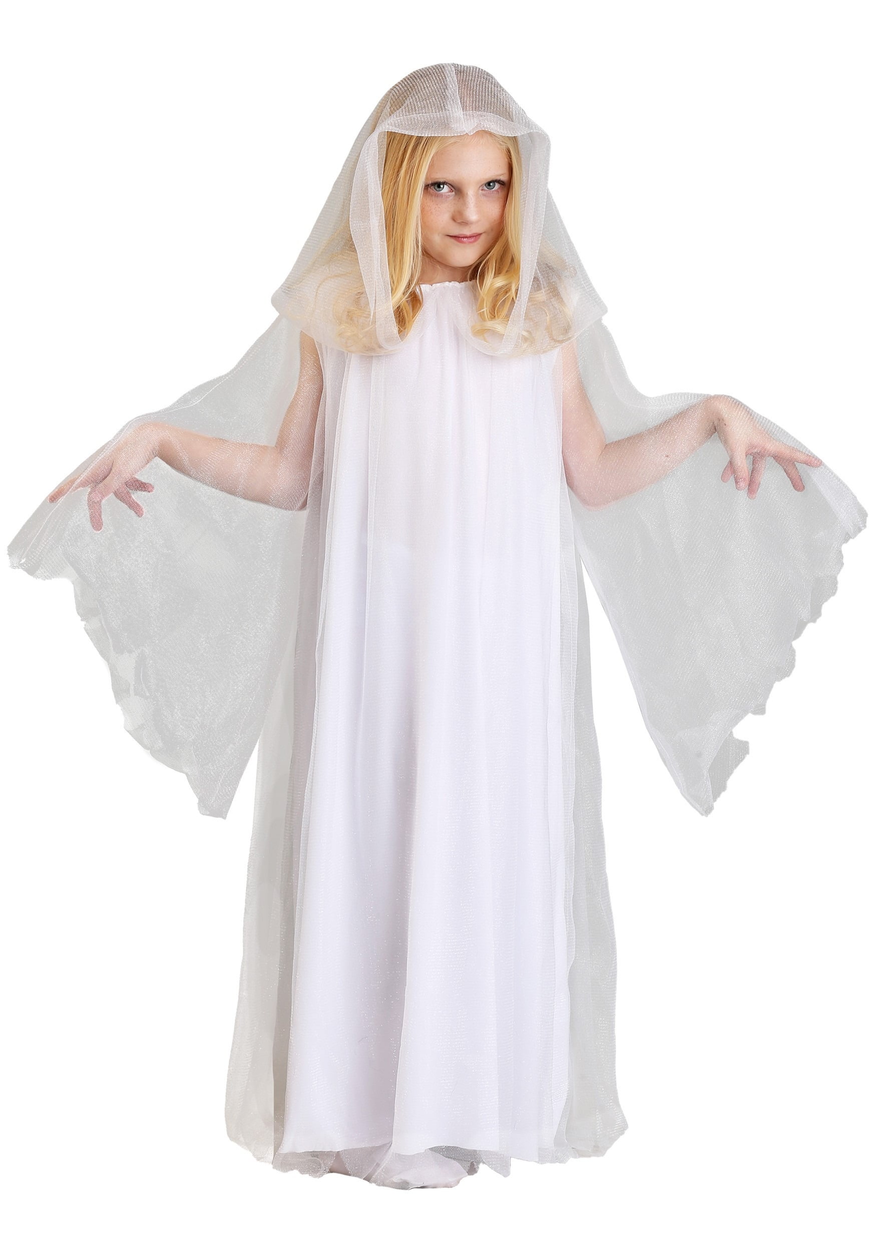 Haunting Ghost Costume for Girls - Walmart.com