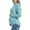 Light Blue, variant on Women's Maternity Shirts Turtleneck Long Sleeve Pregnancy Tops Casual Side Ruched Base Layer Tees Mama Clothes Soft Pregnancy Thermal Underwear, Army Green