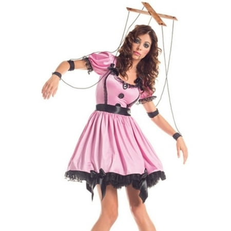 Pink Marionette Costume PK281 Raveware Pink/Black