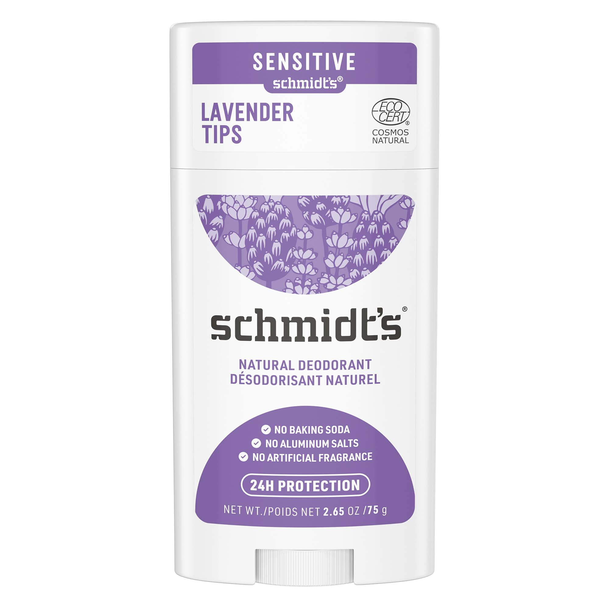 Schmidt's Baking SodaFree Sensitive Skin Natural Deodorant Lavender