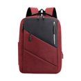 thumbnail image 1 of Mochila de negocios de gran capacidad, portátil para hombres, bolsa de viaje para la oficina y compras. Rojo, 1 of 9