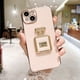 thumbnail image 1 of Fundas de teléfono con soporte de espejo de maquillaje para Iphone 14 Pro 13 12 Xs Max 11 7 8 Plus Xr X Funda de protección suave a prueba de golpes Fivean unisex, 1 of 2