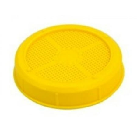 Sprout House Yellow Sprouting Lid for Wide Mouth Mason Jar BPA Free
