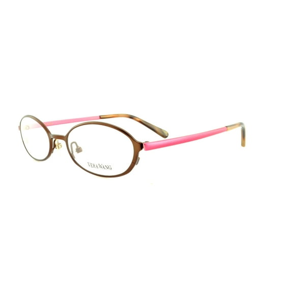 VERA WANG Eyeglasses V026 Brown 49MM