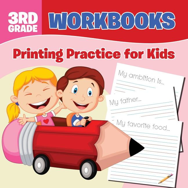 3rd Grade Workbooks : Printing Practice for Kids (Paperback) - Walmart ...
