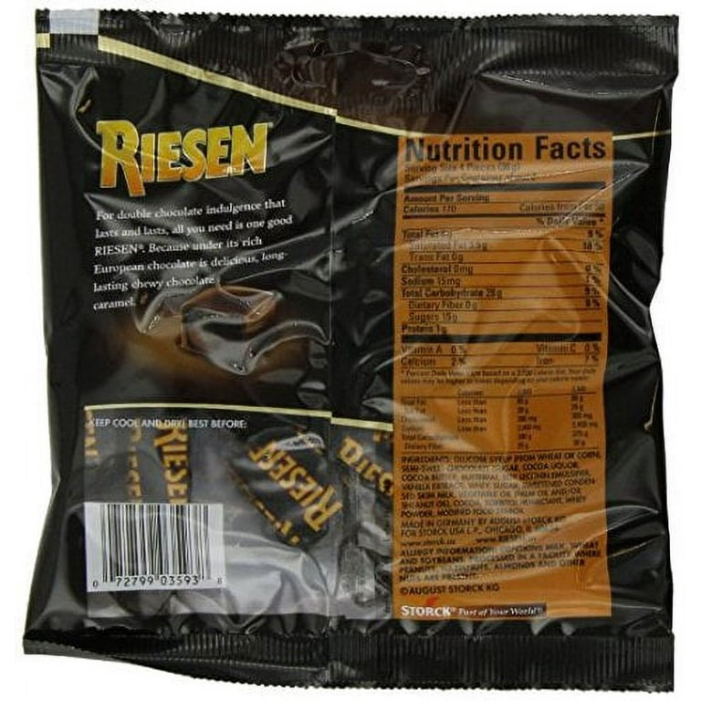 Chewy Chocolate Caramels - Rich European Chocolate Covered Caramels (2 Pack)