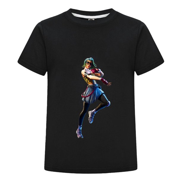 Camiseta NTONGSHANBB para Niños, Ropa de Algodón con Personajes, Estilo Gamer Casual