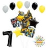Transformers Mayflower Products Bumblebee 7th Birthday Party Supplies Balloon Bouquet Decorations