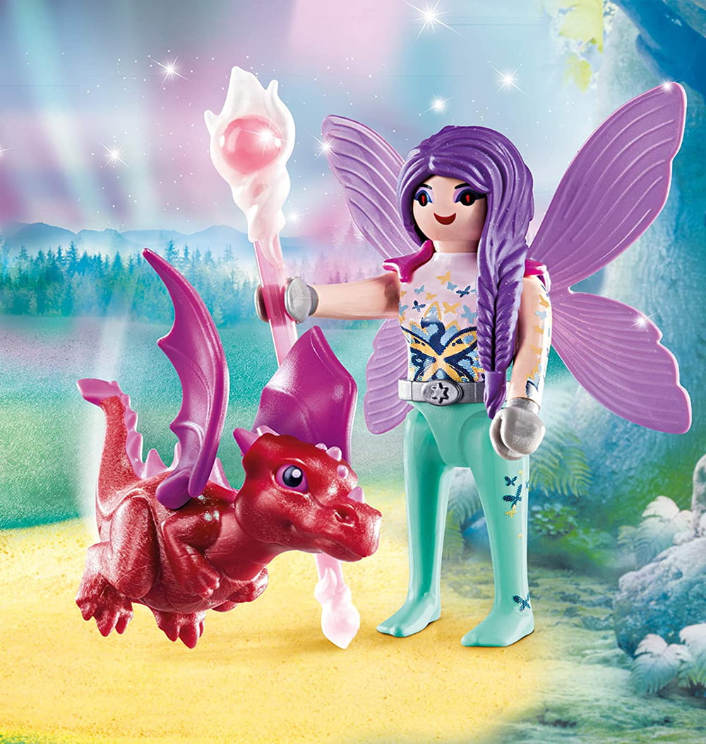Details about   Playmobil Pretty Pink Fairy Figure 