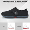thumbnail image 5 of Barerun Diabetic Wide Walking Shoes for Women & Men with Adjustable Zero Drop Non Slip Casual Sneakers Swollen Feet & Elderly, 5 of 7