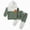 H554-Green, variant on TOWED22 Toddler Boy Clothes Color Block Hoodie Pants kids Sweatsuit Baby Boys Outfits 2Pcs Sets,Blue,6-12 M