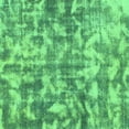 thumbnail image 1 of Ahgly Company Indoor Square Abstract Turquoise Blue Modern Area Rugs, 6' Square, 1 of 4