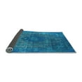 thumbnail image 2 of Ahgly Company Indoor Rectangle Oriental Light Blue Industrial Area Rugs, 2' x 4', 2 of 4