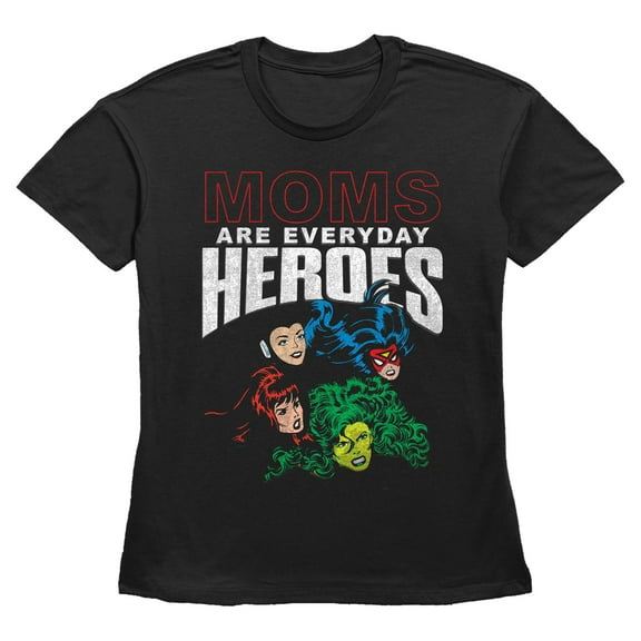 Womens Marvel Moms Are Everyday Heroes T Shirt