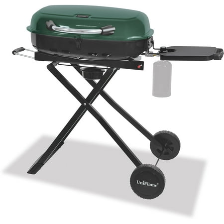 Foldable Gas Tailgate Grill - Green