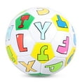 thumbnail image 3 of Size 2 Kids Soccer Ball Inflatable Soccer Training Ball Gift with Carrying Sack for Children, 3 of 8