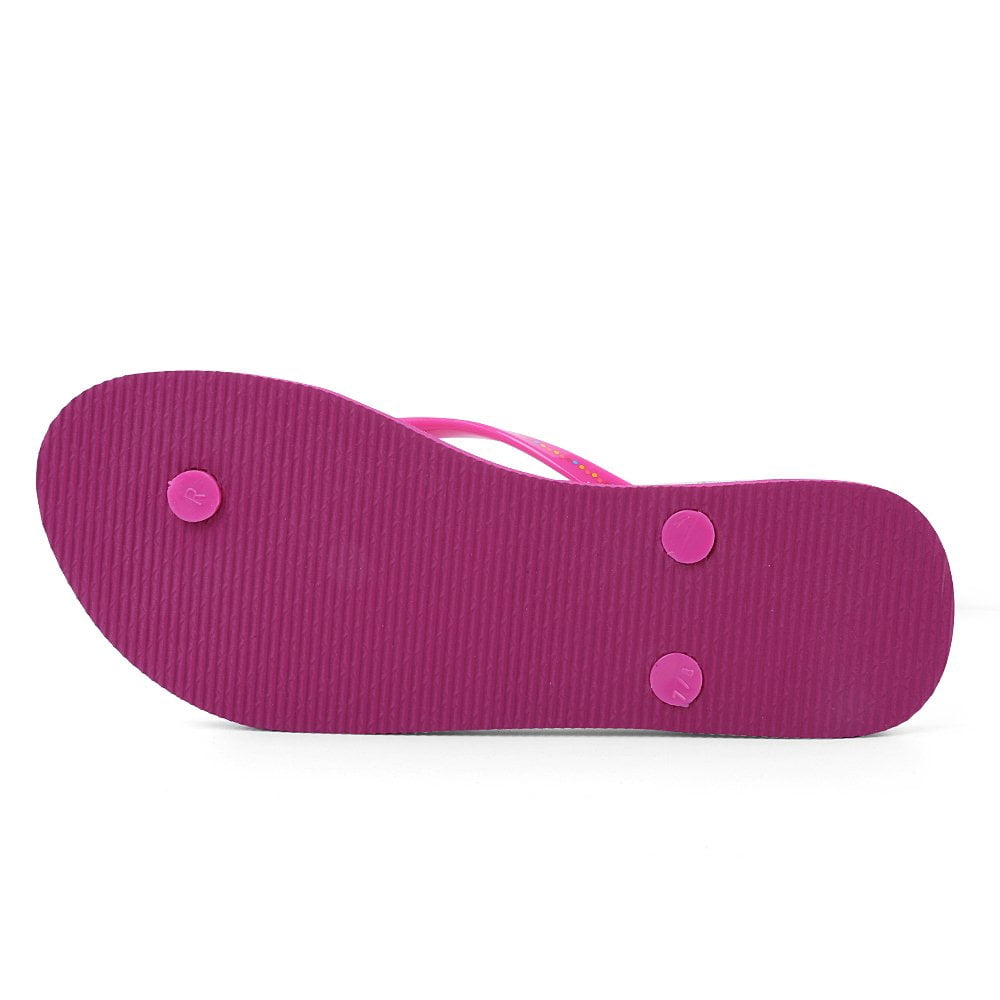 Tropical Women’s Flip Flops – Lightweight Vacation Sandals for Travel, Poolside & Everyday Comfort