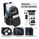 thumbnail image 2 of Nueva Mochila Antirrobo Superior Negocios Impermeable 35l Azul, 2 of 5