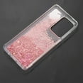thumbnail image 2 of Kaleidio Case For Samsung Galaxy S21 Ultra 5G (6.8") [Quicksand Glitter] TPU Gel Slim Hybrid Skin Cover [Liquid Pink Flowers], 2 of 4