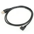 thumbnail image 1 of C0402 1M Right Angle Micro USB To USB Connecting Cable For Data Transmission Charging, 1 of 8