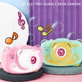thumbnail image 4 of Kids Bubble Camera Toy Cute LED Automatic Bubble Blowing Toy Bath Toy with Strap, 4 of 10