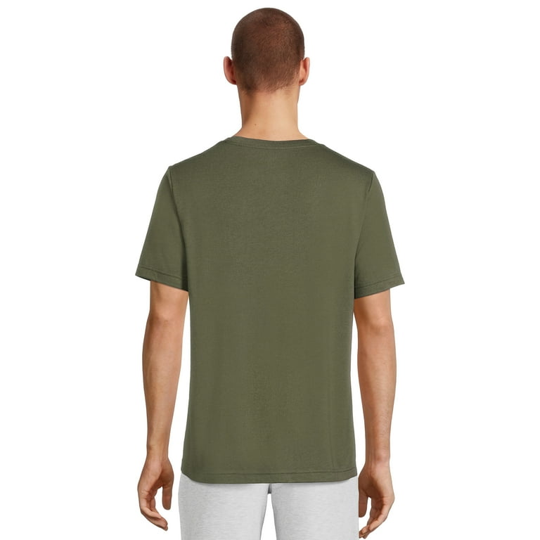 Athletic Works Men's Short Sleeve Soft Pocket T-Shirt, Sizes S-4XL 