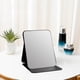 thumbnail image 1 of Black Modern Folding Makeup Mirror, Desktop Portable Beauty Mirror, Small and Portable, Stay Beautiful When Traveling or Going Out (15.5*20.5cm), 1 of 6