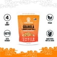 thumbnail image 5 of Lakanto Cinnamon Almond Crunch Granola - Delicious Snack, Quick Breakfast Cereal, Keto Friendly, Monk Fruit Sweetener, Vegan, Gluten Free, Grain Free, 4g Net Carbs (11 oz), 5 of 7