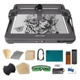 thumbnail image 2 of MR.CARVE Engraver Engraving Marker Infrared Module and 10W Blue Module Support Offline Work APP Control Compatible with WindowsAndroidIOS/ for Paper Bamboo Glass Acrylic Metal Material, 2 of 7